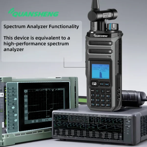 Quansheng TK11 5 Walkie Talkie Long Range 10W Two Way Radio Ham CB Shortwave NOAA SSB AM FM Amateur Transceiver Wireless set - Image 5