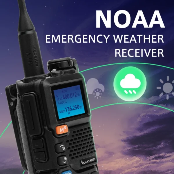 Quansheng UV-5R PLUS Multi Band 5W Long Range Walkie Talkie Ham Two Way Radio UV5R plus - Image 4