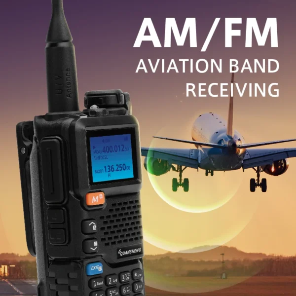 Quansheng UV-5R PLUS Multi Band 5W Long Range Walkie Talkie Ham Two Way Radio UV5R plus - Image 3