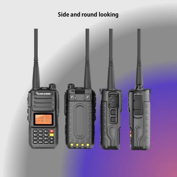 Walkie-talkies QUANSHENG TG-UV2 plus Two Way Radio Rechargeable Dual Band Transceiver Woki Toki VHF/UHF Portable Ham UV2 PLUS - Image 2