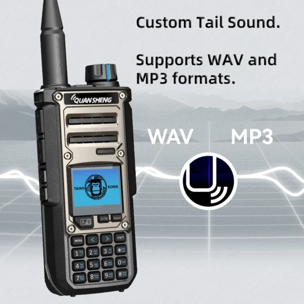 Quansheng TK11 8 Walkie Talkie Two Way Radio Portable Long Range 10W Transceiver Ham Amateur CB Shortwave Receiver AM FM NOAA - Image 6