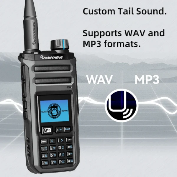 Quansheng TK11 5 Walkie Talkie Long Range 10W Two Way Radio Ham CB Shortwave NOAA SSB AM FM Amateur Transceiver Wireless set - Image 6