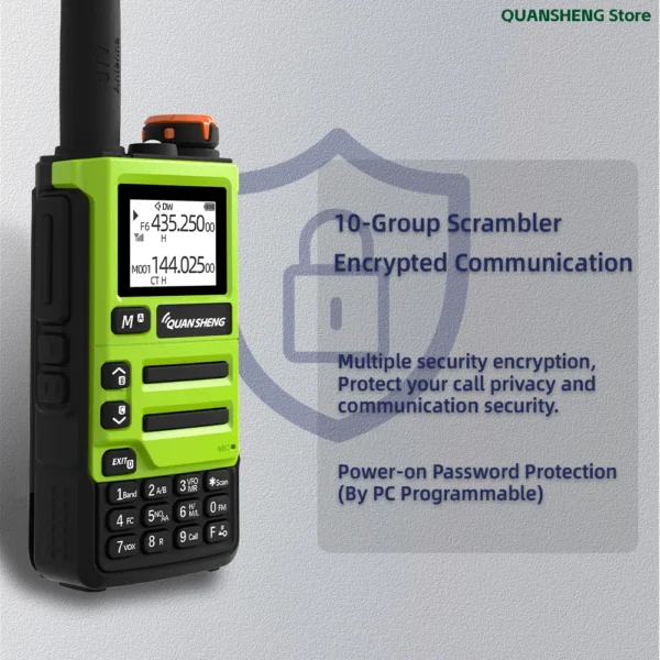 Quansheng UV K5 9 Walkie Talkie Two Way Radio Long Range Transceiver Wireless Set Ham Amateur Receiver with AM FM Communication - Image 5