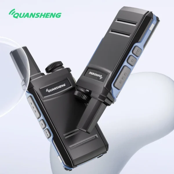 2 Pack Quansheng TG-A1 Walkie Talkie Mini PMR446 FRS Two Way Radio Portable Long Range VOX Transceiver Kids Toy Gift - Bild 2