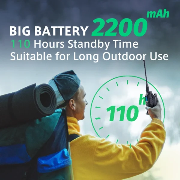 Quansheng UV-5R PLUS Multi Band 5W Long Range Walkie Talkie Ham Two Way Radio UV5R plus - Image 5